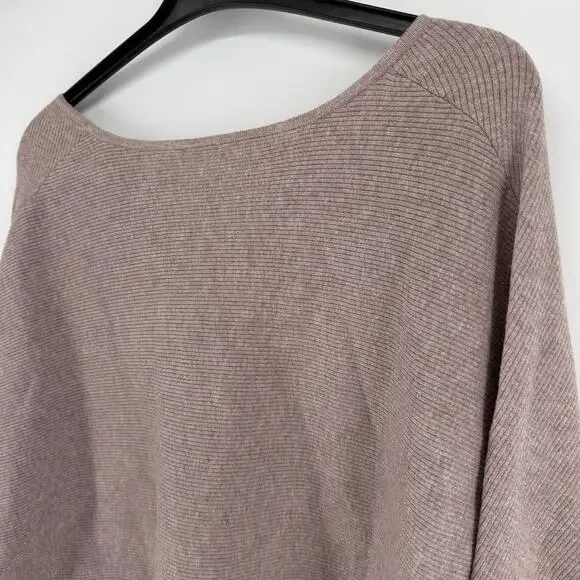 Kerisma Sweater Womens Medium/Large Mauve Oversized Dolman Sleeve - Picture 6 of 8